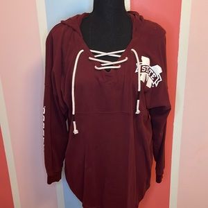 Mississippi state T-shirt hoodie